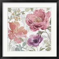 Springtime Bloom III Dark Framed Print