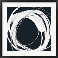 Framed Gilded Enso IV BW