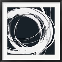 Gilded Enso II BW Framed Print