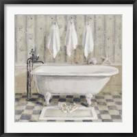 Framed Victorian Bath IV White Tub