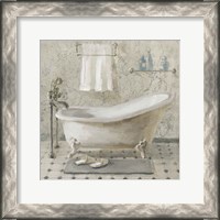 Framed Victorian Bath III Neutral