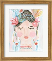 Framed Boho Lady II