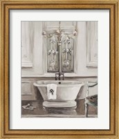 Framed Classical Bath III Gray