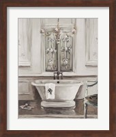 Framed Classical Bath III Gray