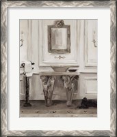 Framed Classical Bath I Gray