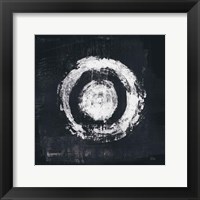 Framed Zen Circle II Black Crop