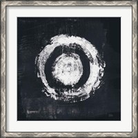 Framed Zen Circle II Black Crop