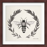 Framed Happy to Bee Home I Neutral