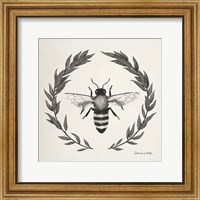 Framed Happy to Bee Home I Neutral