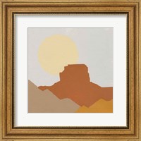 Framed Desert Sun III