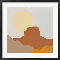 Framed Desert Sun III