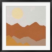 Framed Desert Sun II