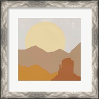 Framed Desert Sun I