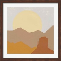 Framed Desert Sun I