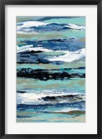 Framed Coastal Sea Foam I