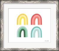 Framed Rainbow Colors I