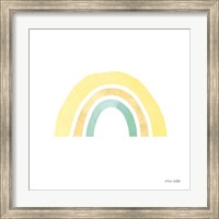 Framed Pastel Rainbow II