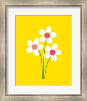 Framed Daisies II