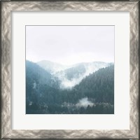 Framed Landscape I Blue