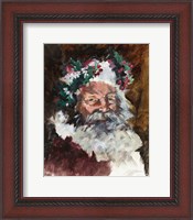 Framed Father Christmas