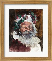 Framed Father Christmas