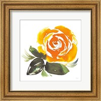 Framed Bold Roses II