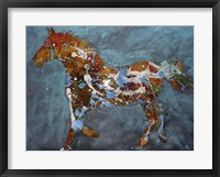Framed Speckled Pony