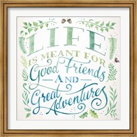 Framed Good Friends and Great Adventures I