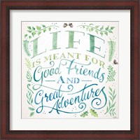 Framed Good Friends and Great Adventures I