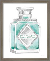 Framed 'Glamour Pup Perfume III' border=