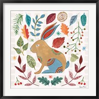 Framed Whimsical Woodland V