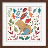 Framed Whimsical Woodland V