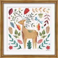 Framed Whimsical Woodland III