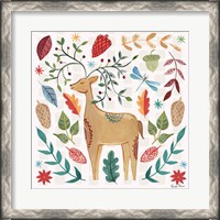 Framed Whimsical Woodland III