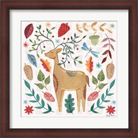 Framed Whimsical Woodland III