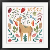 Whimsical Woodland III Framed Print