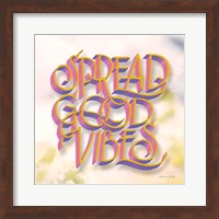 Framed Spread Good Vibes