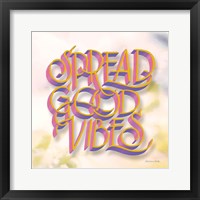 Framed Spread Good Vibes