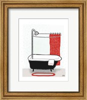 Framed Bold Bath I