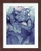 Framed Blue Watercolor