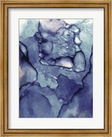 Framed Blue Watercolor