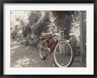 Framed Garden Bike Red