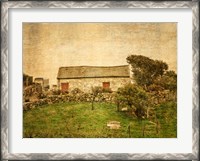Framed Irish Cottage