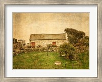 Framed Irish Cottage