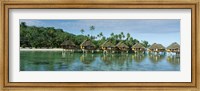 Framed Lagoon Resort, Island, Water, Beach, Bora Bora, French Polynesia,