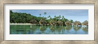 Framed Lagoon Resort, Island, Water, Beach, Bora Bora, French Polynesia,