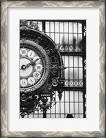 Framed Musee D'orsay Interior Clock, Paris, France