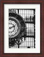 Framed Musee D'orsay Interior Clock, Paris, France
