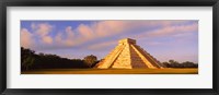 Framed El Castillo Chichen Itza Yucatan Mexico