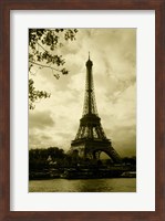 Framed Tower At The Riverside, Eiffel Tower, Paris, France